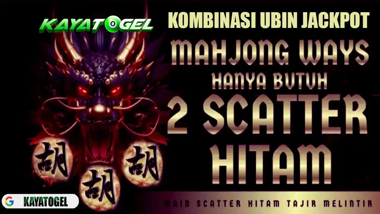 Scatter Hitam Mahjong Wins 3